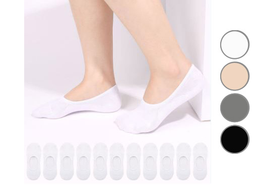 두발로 여성용 자물쇠 페이크삭스 실속형 12켤레